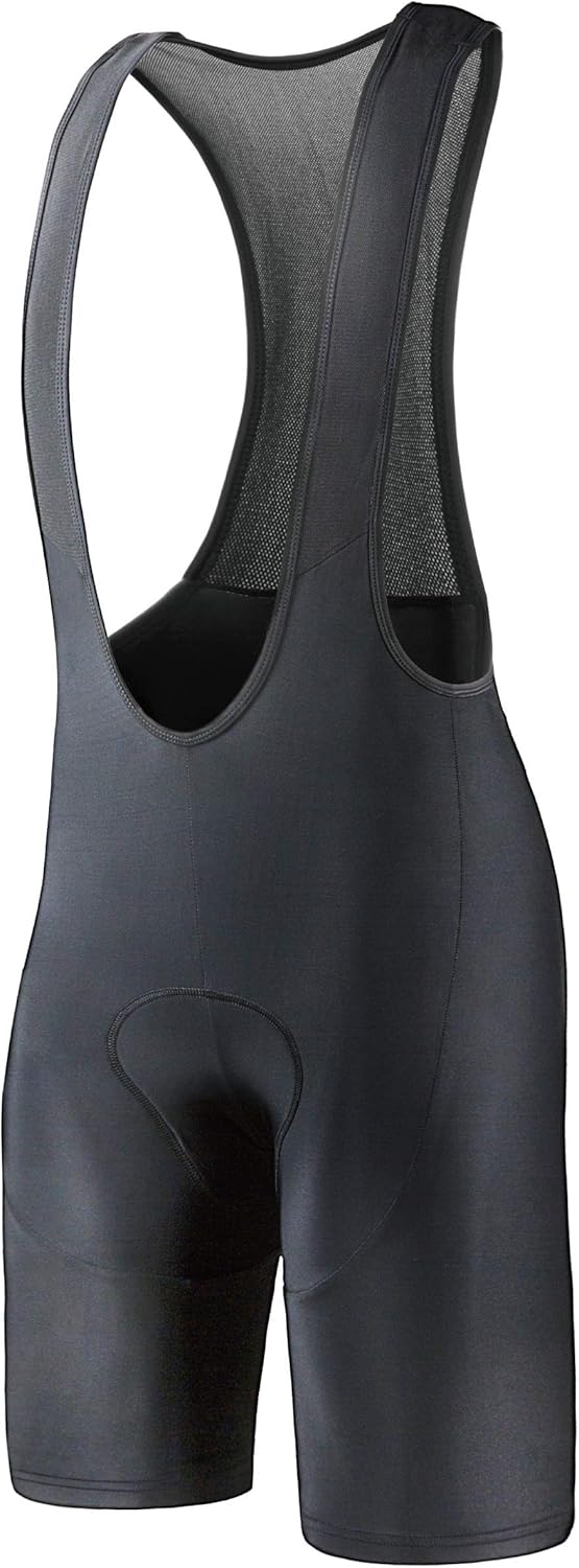Inpro Men's ECO Cycling Bibs, Bike Bibs Shorts Padded, PRO Recyclable Fabric, UPF50+: Clothing