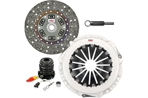 ClutchMaxPRO Performance Stage 2 Clutch Kit with Slave Cylinder Compatible with 1993-2000 Explorer Ranger 1994-2000 Mazda B4000 1992-1994 Navajo 4.0L (CP07096HDWS-ST2)