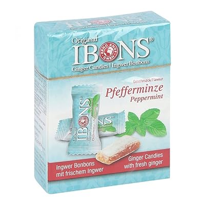 Ibon candite allo zenzero Menta piperita, 60 g