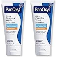 PanOxyl Acne Foaming Wash Benzoyl Peroxide 10% Maximum Strength Antimicrobial, 3 Oz, Pack of 2