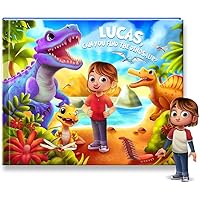 Personalized Dinosaur Look and Find Story Book