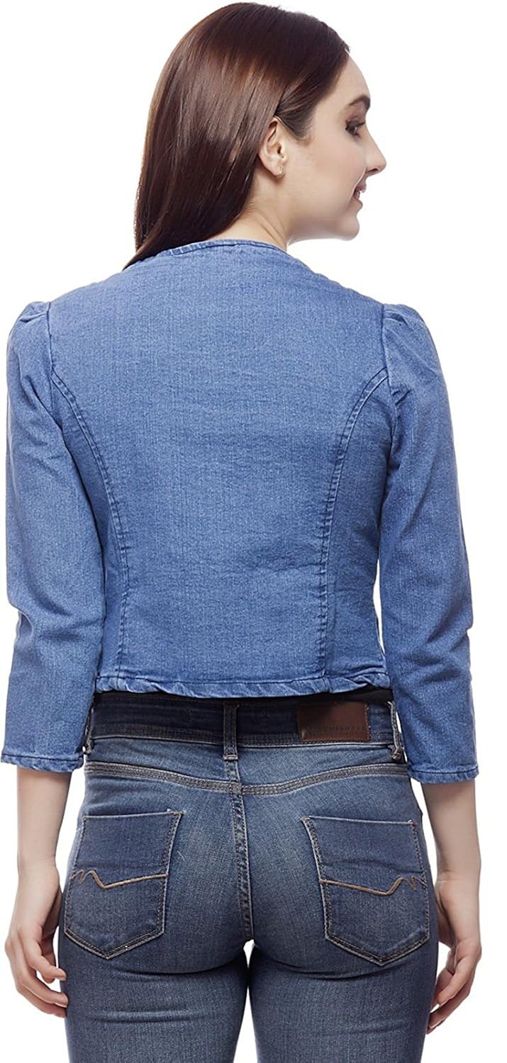 westa clothing denim shrugs for women