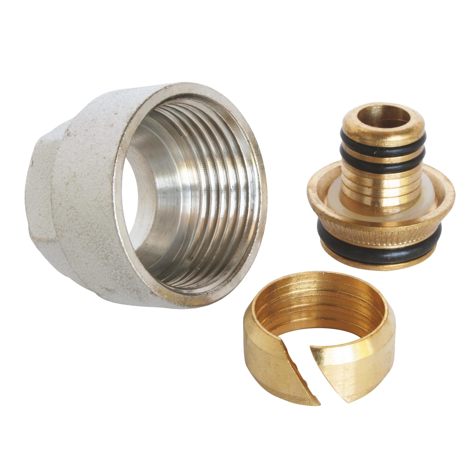 SOMATHERM FOR YOU 132-16-2S Connector 3 / 4EK Multi Diameter 16 Somatherm for YOU-3/4 Ek Adapter Connection for Pipe Diameter 16 Multilayer None, Standards