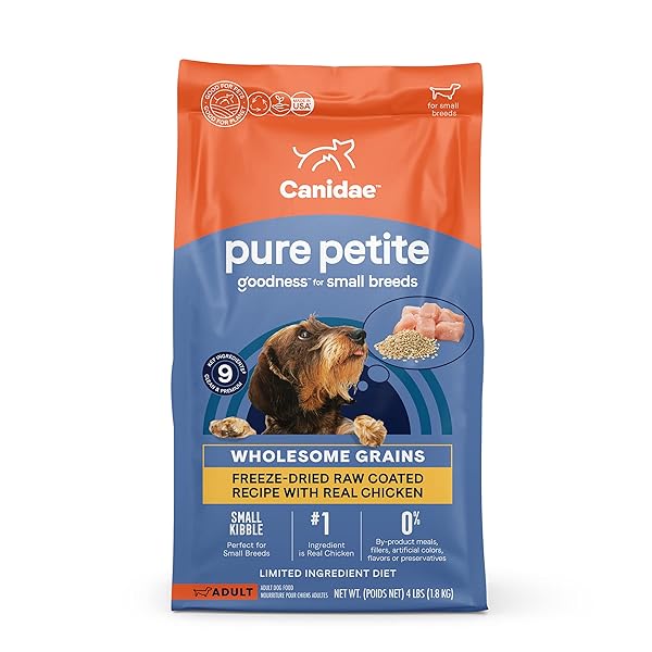 CANIDAE PURE PETITE PREMIUM DRY DOG FOOD FOR...