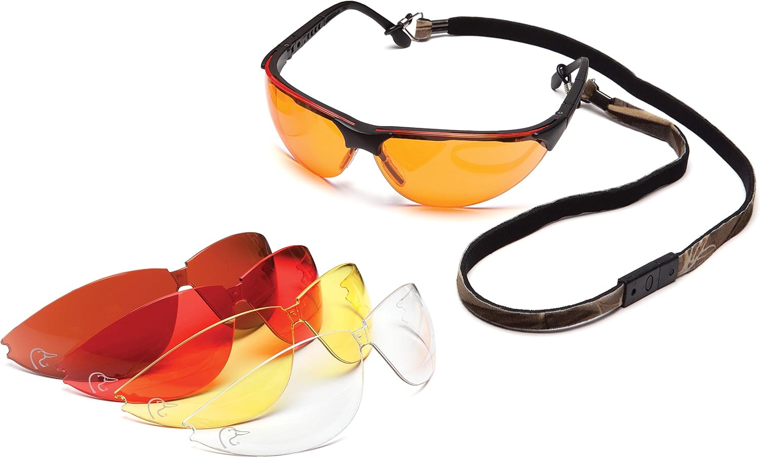 Ducks Unlimited Shooting Eyewear Kit With 5 Anti-Fog Lens Options : Hunting Safety Glasses : Sports & Outdoors