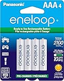Eneloop Panasonic BK-4MCCA4BA AAA 2100 Cycle Ni-MH