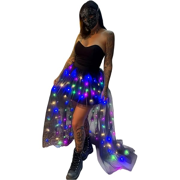 Amazon.com: Fiber Optic Strapless Wedding Bridesmaid Lace Dress Glow in The Dark Backless Party Dress Dance Wear,Mobile APP Control (S, White) : Clothing, Shoes & Jewelry Amazon.com: Fiber Optic Strapless Wedding Bridesmaid Lace Dress Glow in The Dark Backless Party Dress Dance Wear,Mobile APP Control (S, White) : Clothing, Shoes & Jewelry