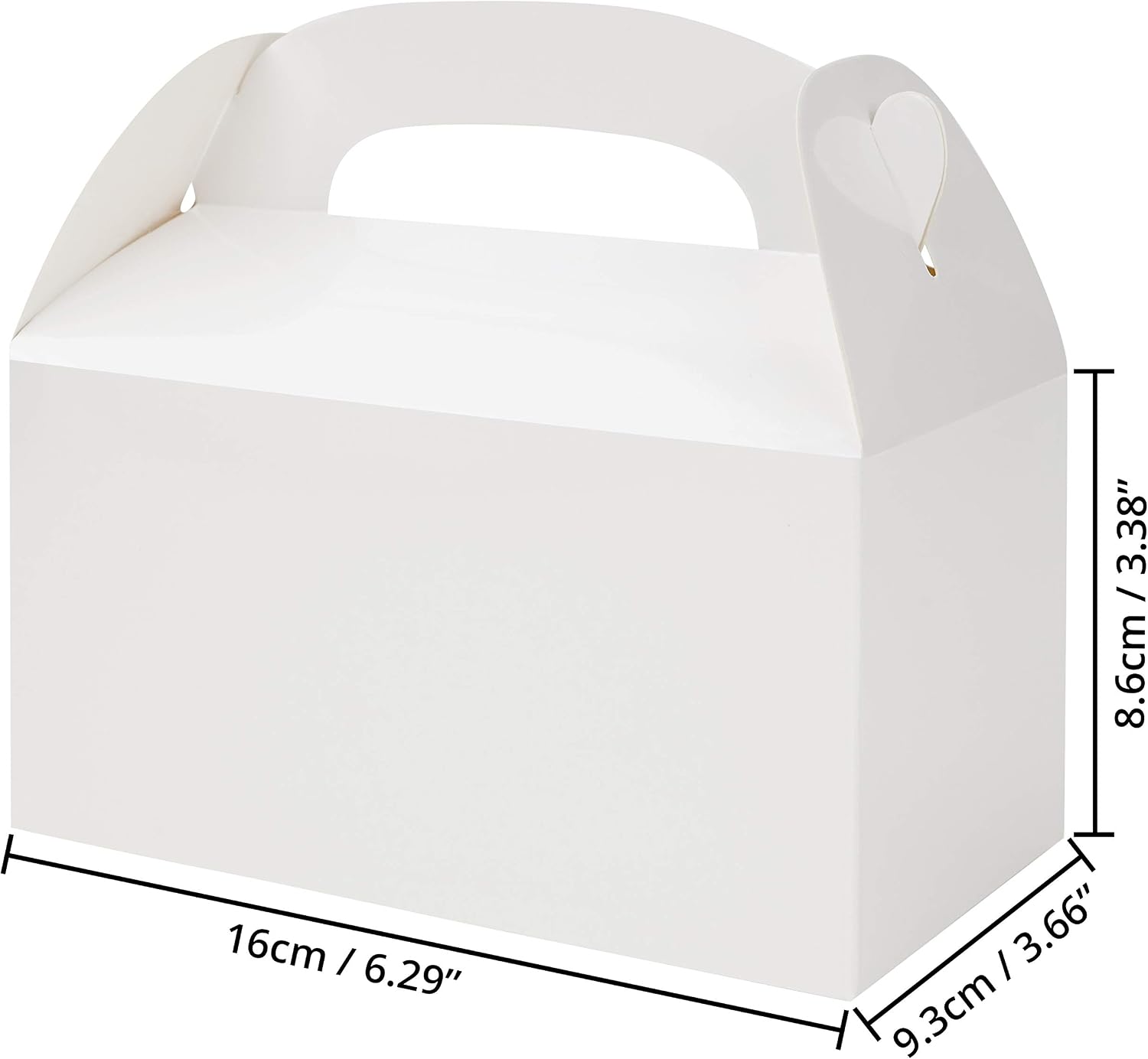 Belle Vous White Gift Boxes for Presents (24 Pack), Small Gift Boxes with Lids for Bridesmaid Proposal Birthday Presents - Image 3