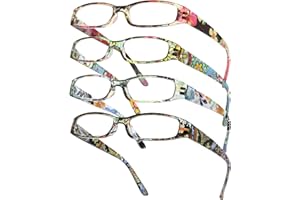 Gaoye 2.5 Readers for Women, Blue Light Blocking Reading Glasses, Stylish Reading Glasses for Women in 4 Patterns
