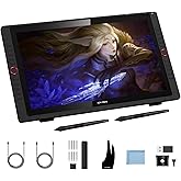 XPPen Artist 24 Pro 2.5K QHD Drawing Tablet with Screen,16.7M Colors Graphics Tablet with 8192 Pen Pressure Battery-Free Tilt