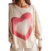 Crewneck Graphic Sweatshirt Y2k Women Teen Girl Long Sleeve Oversized Cute Beach Loose Sweater Vintage Pullover Top