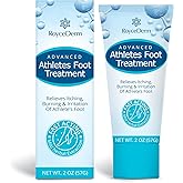 Roycederm Extra Strength Athletes Foot Treatment Cream - Powerful Antifungal Relief for Itching and Burning - Suitable for Men and Women