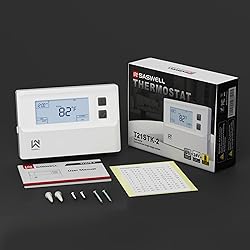 SASWELL T21 Programmable 2 Heat/1 Cool Thermostat