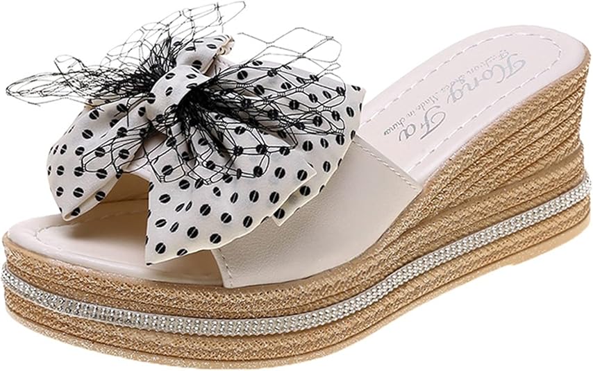 wedge slippers amazon