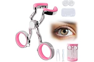 ZEBRUSH Color Contact Lens Wearing Aid Tool,Contact Lens Applicator Tool,Portable Contact Lens Eyelid Stretcher to Insert or Remove Convenient-Travel Size,Pink