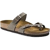 Birkenstock Women's Mayari Thong Sandal,Stone,EU Size 38 / Women's US Size 7-7.5