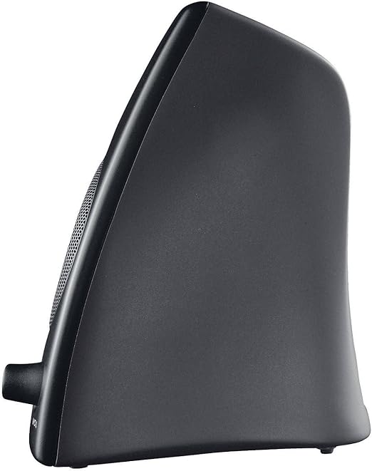 Amazon Com Logitech Z130 2 Piece 3 5mm Black Compact Computer Multimedia Speaker Set Renewed Home Audio Theater