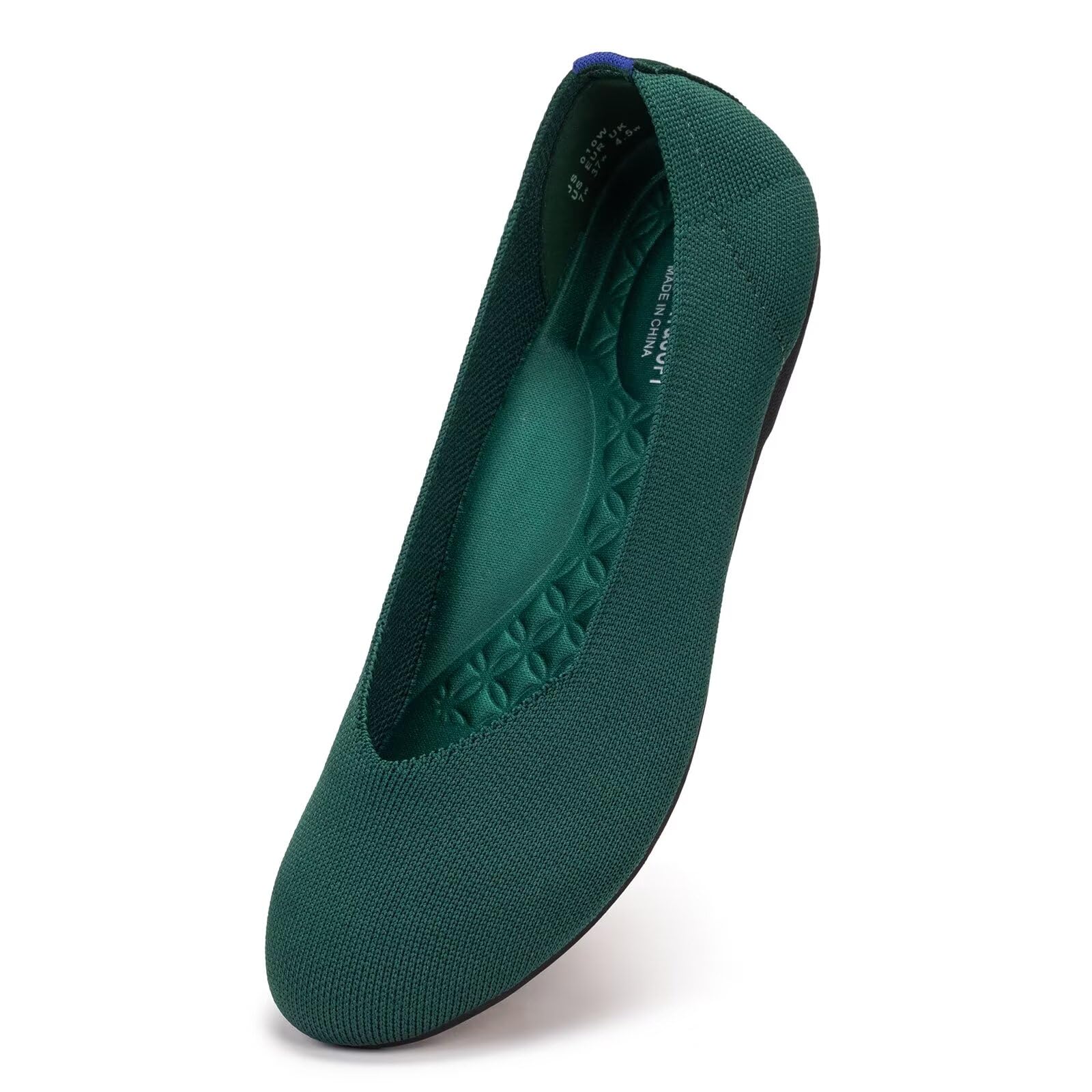 Mua Women's Flats Wide Width Ballet Flats Round Toe Knit Flat Shoes