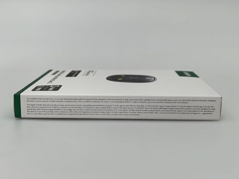 FineTrack Mini DUO 2 Supporto iOS Find My o Android Find Hub 1 Pezzo — foto 7 di 8