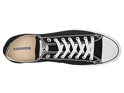 Converse Low TOP Black, 5 Men/7 Women