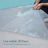 WINSOME Extra Thick 90 Micron Carpet Protector Film 60cm x 25m view 6