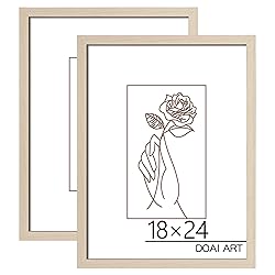 DOAI ART 18x24 Poster Frame 2 Pack in