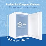 Igenix IG355W Freestanding Under Counter Freezer 88 L 55 cm White view 3