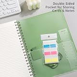 EMSHOI A4 Notebook 300 Pages Wirebound 100gsm Green 21x28.5cm view 4