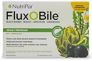 Nutripur Duo Flux O Bile Organic Liver Cleanse, 20 Days