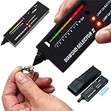 [Upgraded] High Accuracy Diamond Tester Professional Jeweler for Novice and Expert - Diamond Selector II 9V Battery Included(