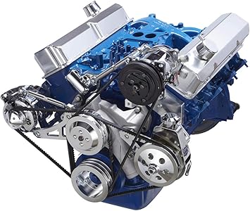 Amazon Com V Belt System For Ford Fe 390 427 428 Engines