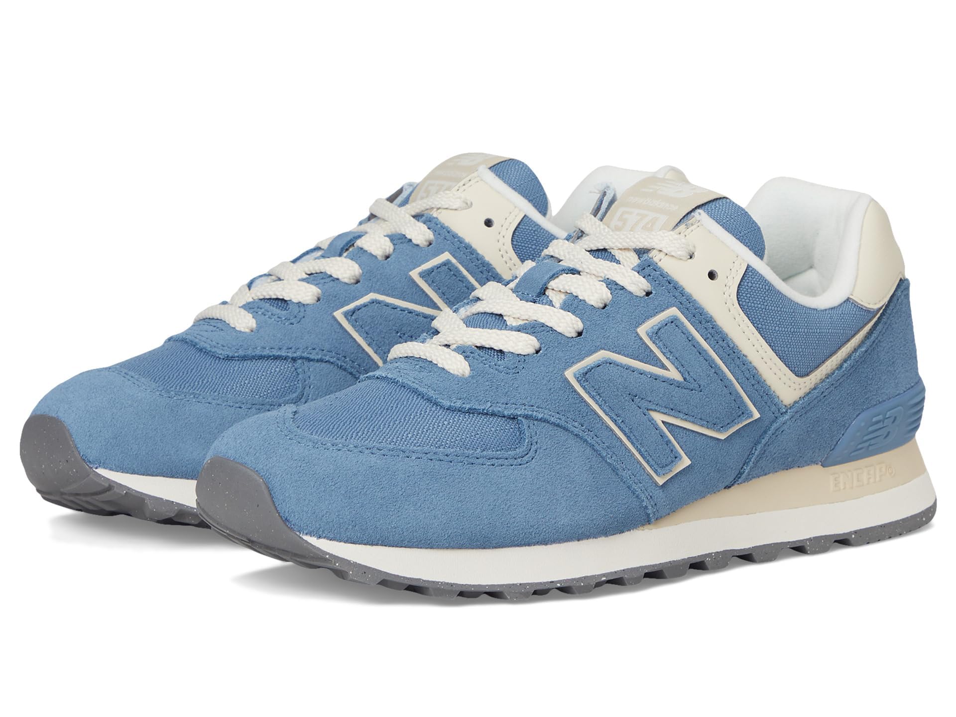 New Balance Women's 574 V2 Sneaker, New Spruce/Sea Salt, 12 M Image