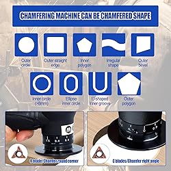 Mini Chamfering Machine, Handheld Mini Air Chamfer