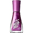 Sally Hansen Insta-Dri, The Queens Velvet, Quick Dry, Long Lasting, Opaque, Shimmery Purple Nail Polish