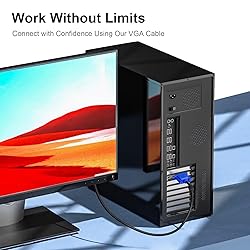 HYANGQU 6ft VGA Cable, VGA to VGA Monitor