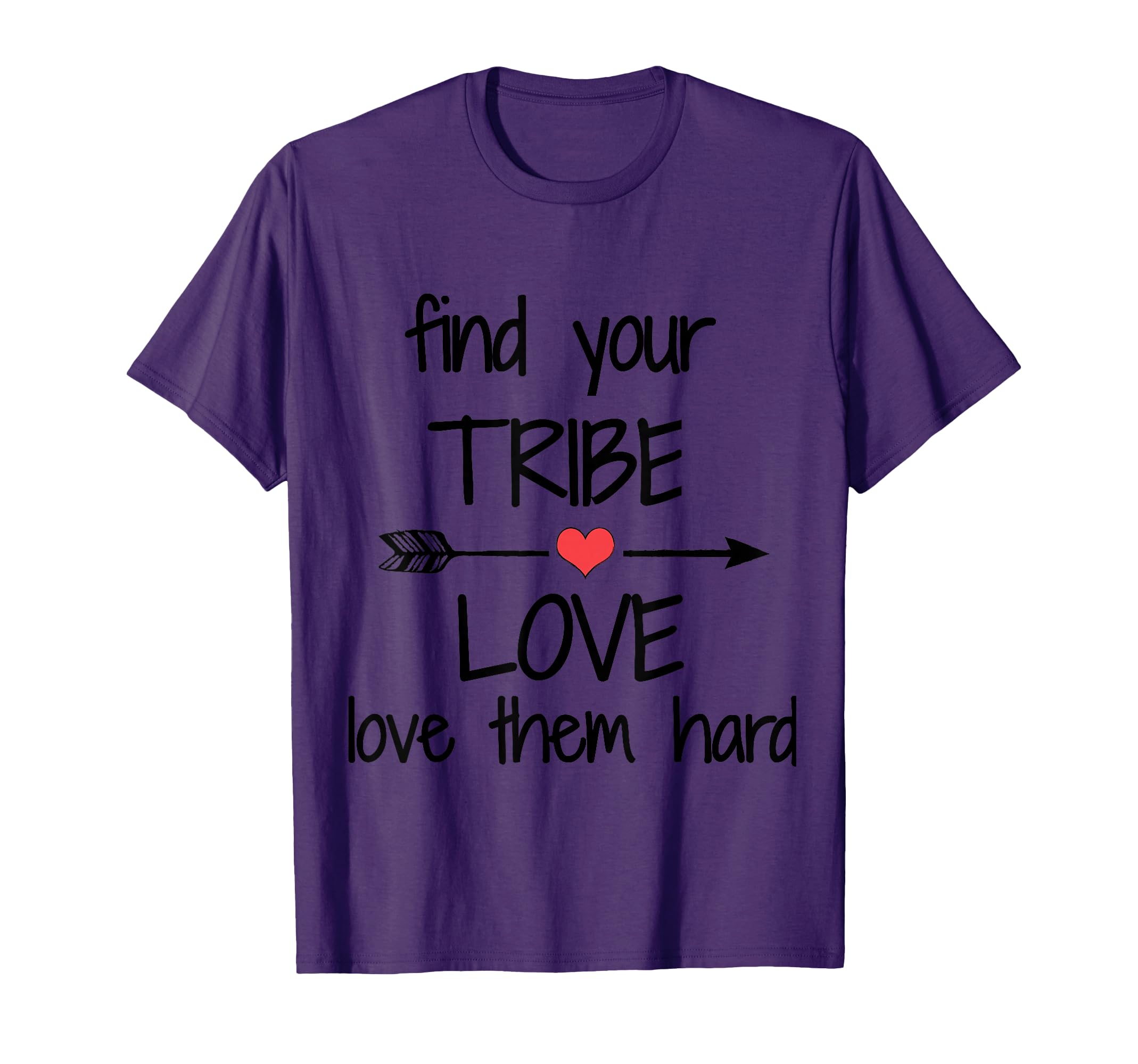 Photo 1 of *** SLATE *** Womens Find Your Tribe Love Them Hard Inclusion & Community T-Shirt L