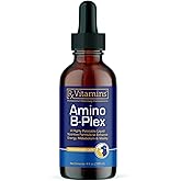 Rx Vitamins Amino B Plex Cat & Dog Supplement - Vitamin B Complex Liquid Plus Amino Acids for Dogs & Cats - Appetite Booster and Weight Gainer Cat & Dog Vitamins - 4 oz