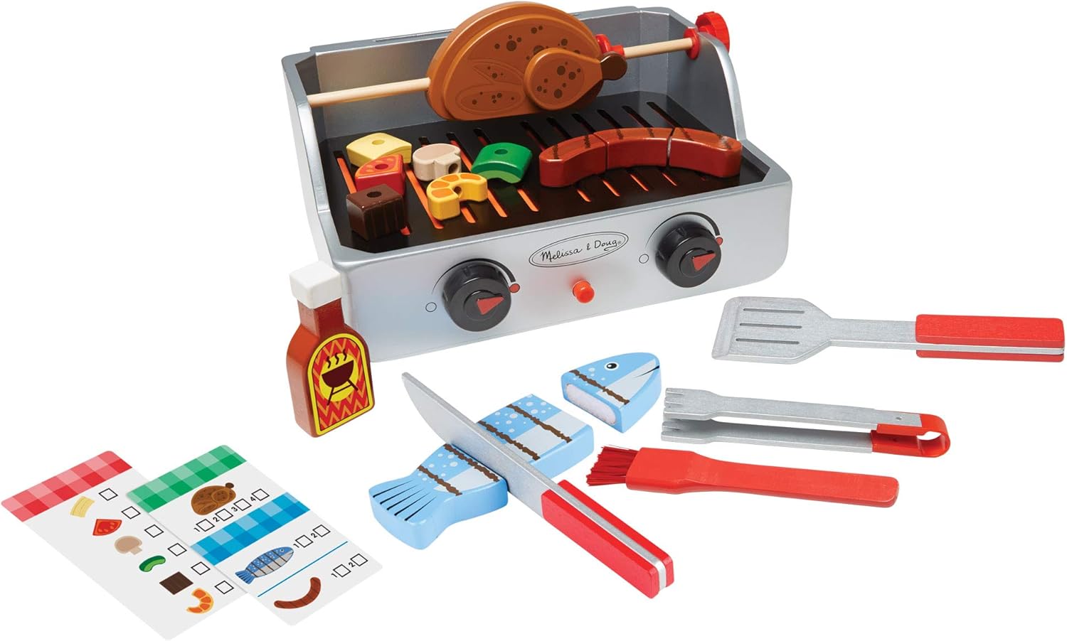 melissa and doug grill and serve bbq set