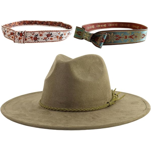 Retro Floppy Dress Panama Hats for Women Wide Brim Fel?  display picture 3
