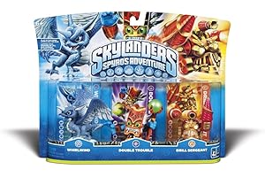 ACTIVISION Skylanders Spyro Adventure Triple Character Pack (Whirlwind, Double Trouble, Drill Sergeant)