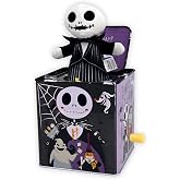 Kids Preferred Disney Baby The Nightmare Before Christmas Jack Skellington Classic Jack-in-The-Box Musical Toys for Babies and Toddlers