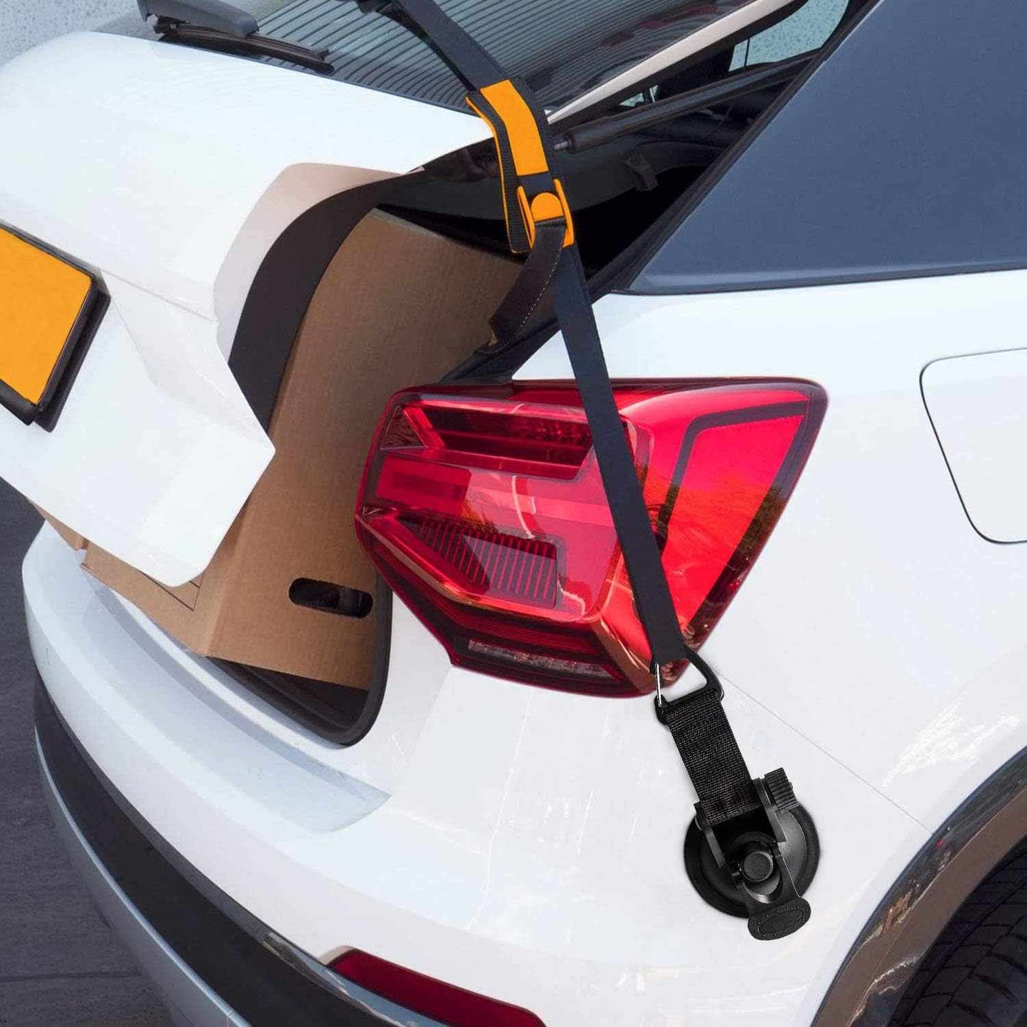 Amazon Jkr 吸盤 フック 強力 タープ連結用 車 カーサイドタープ テント用アクセサリー サンシェード固定 荷物締め付け 屋外用 4個入り 吊りクランプ