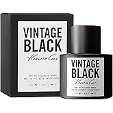 Kenneth Cole Vintage Black Eau de Toilette Spray Cologne for Men, 3.4 Fl. Oz.
