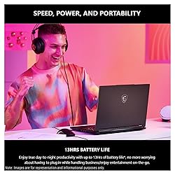 MSI Creator A16 AI+ Gaming Laptop, AMD Ryzen AI