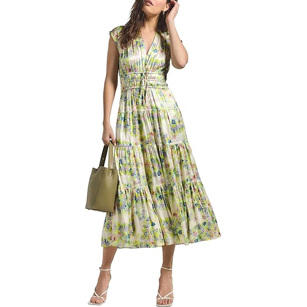 Derek Lam 10 Crosby Women's Nera Ruched Button Down Dress, Dusk