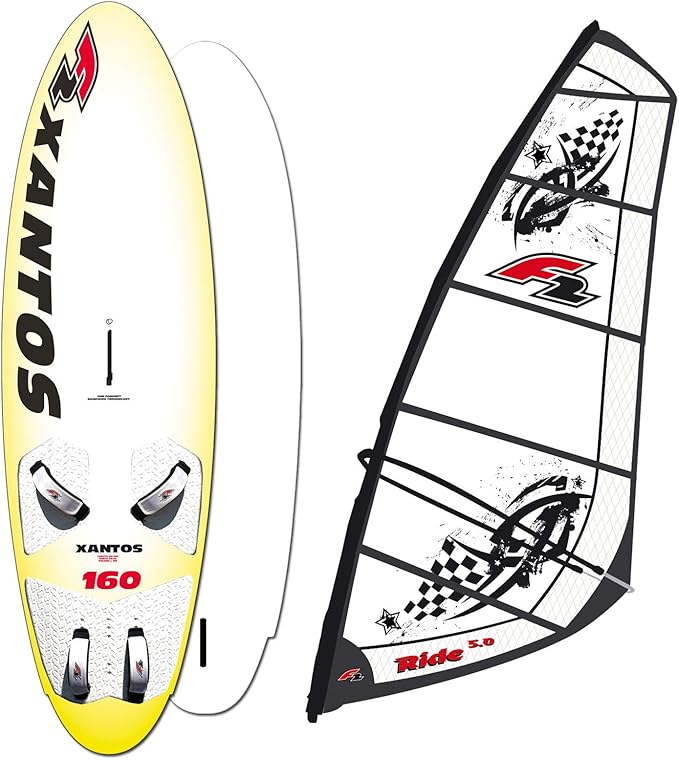 F2 WINDSURFBOARD XANTOS 180 LITER FREERIDE WINDSURFBOARD + F2 RIDE