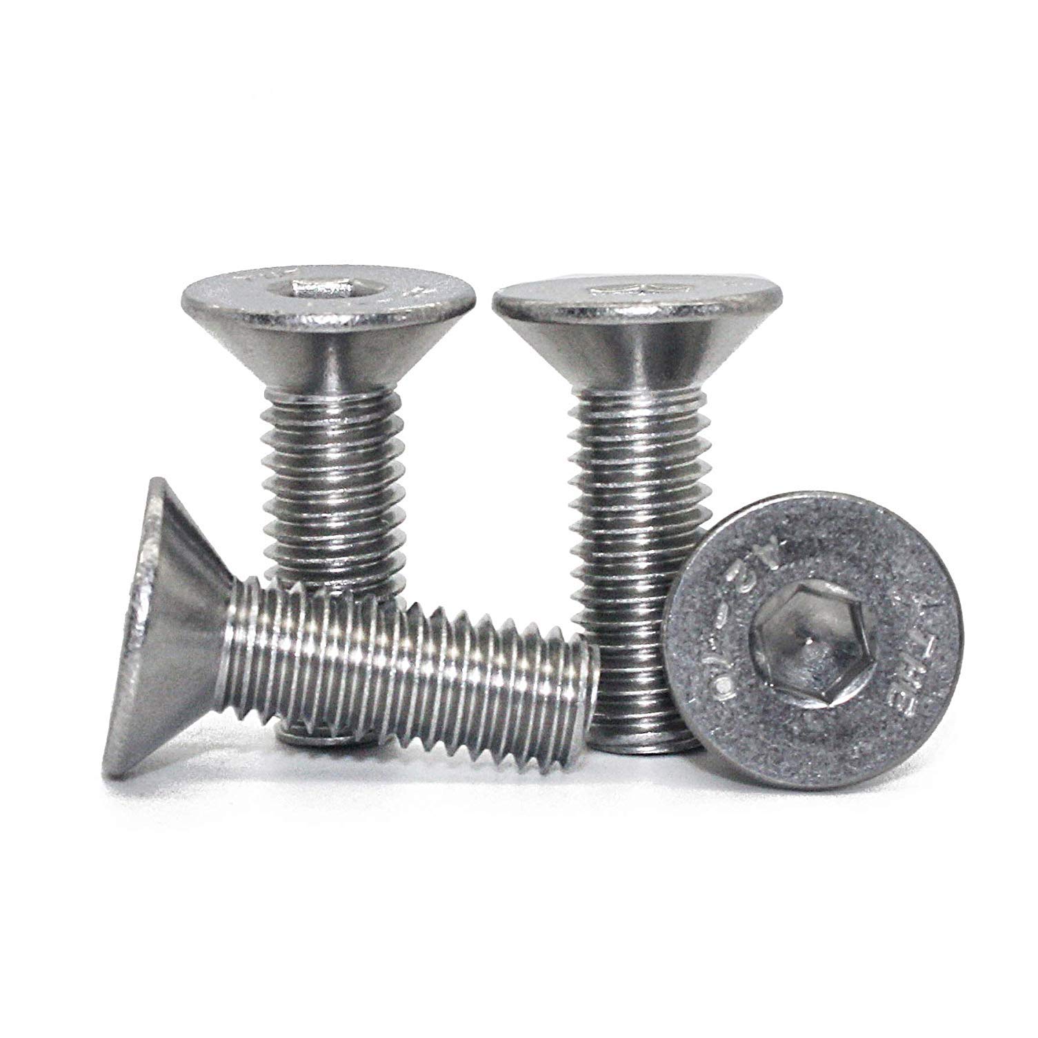 M6 ISO 10642 A2 V2A Countersunk Hex Screws DIN 7991 — image 1