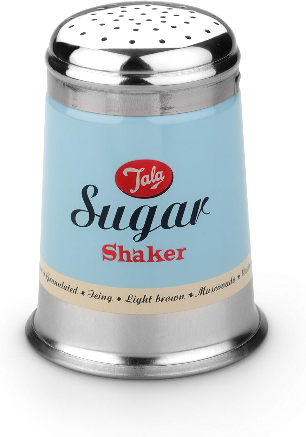 Tala 1960 Sugar Shaker Duck Egg Blue & Cream