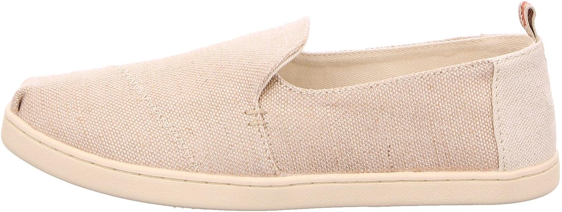 rose gold metallic woven women's deconstructed alpargatas