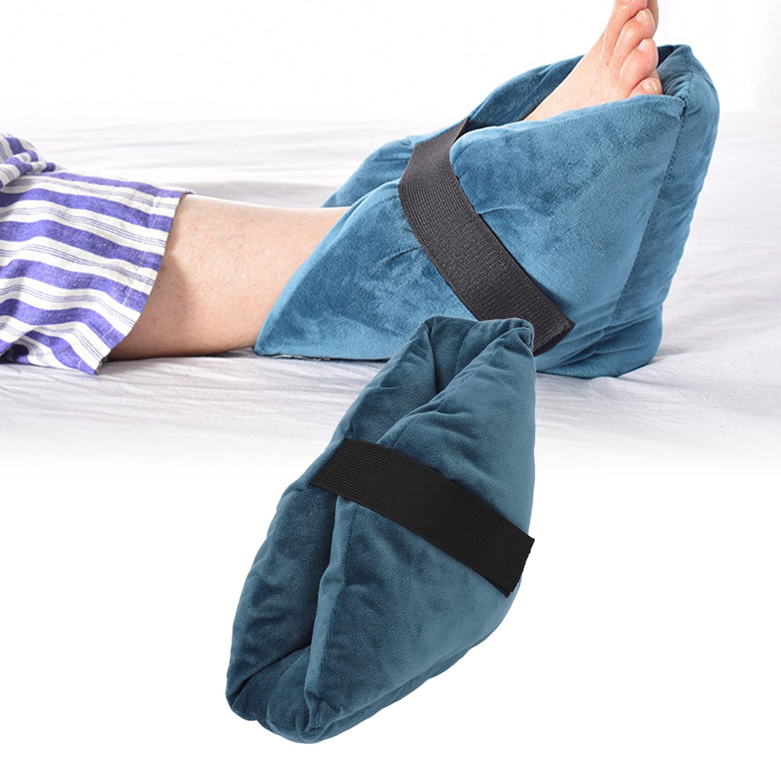 Heel Cushion Protector Thick Soft High Elasticity Pain Relief Heel Protector Pillows for Pressure Sores Foot Suppot Pillow Relieving Excess Heel Pressure